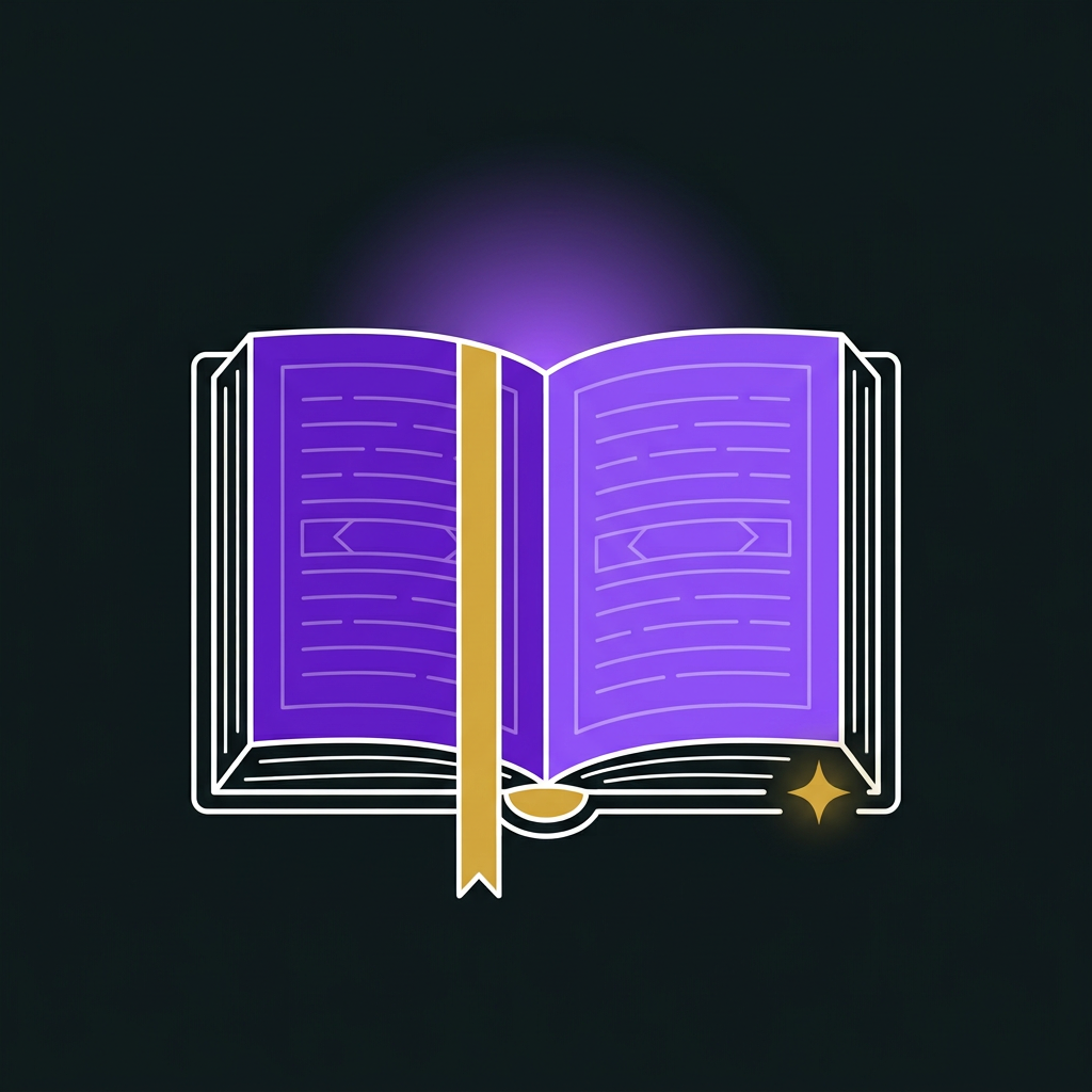 Deenuna Daily logo — golden crescent and open book